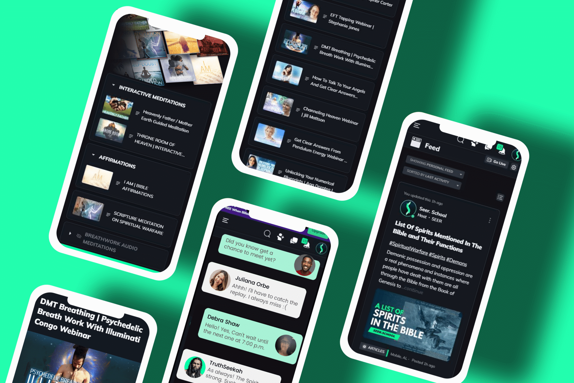 Seer.School Mobile Mockup
